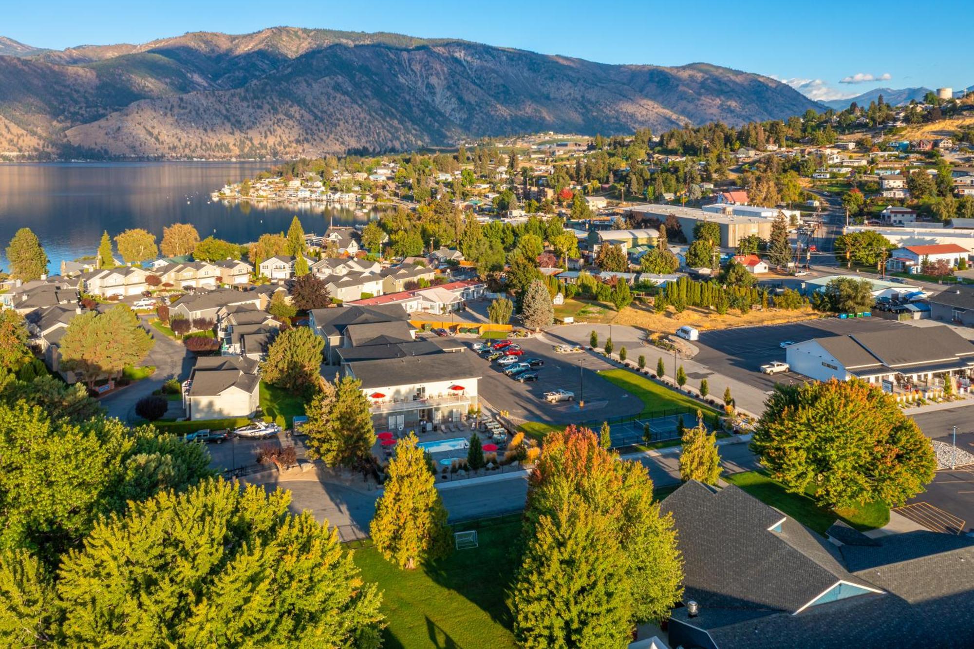 The Lodge Lake Chelan Manson Buitenkant foto